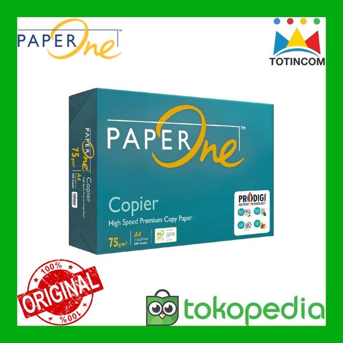 

NEW PRODUK KERTAS PAPERONE A4 75 GSM HVS 1 RIM ISI 500 LEMBAR WARUNG ARA67