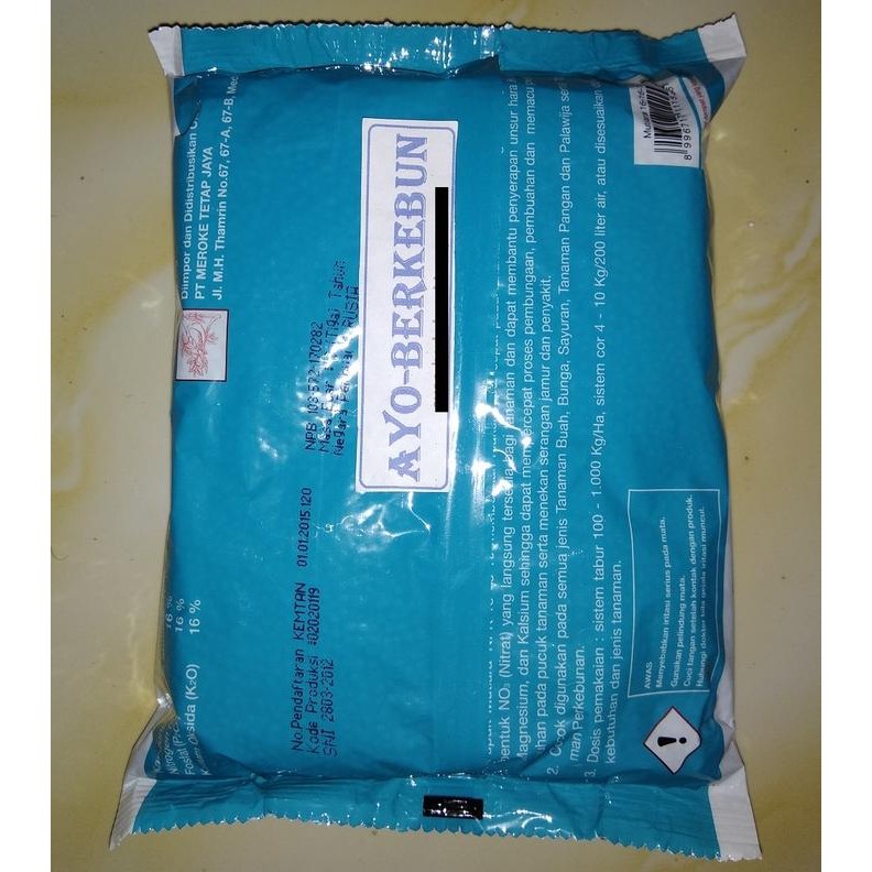 Jlterang Pupuk Mutiara Npk 16 16 16 1 Kg - Pupuk Npk Mutiara 1 Kg / Pupuk Npk Seimbang / Pupuk