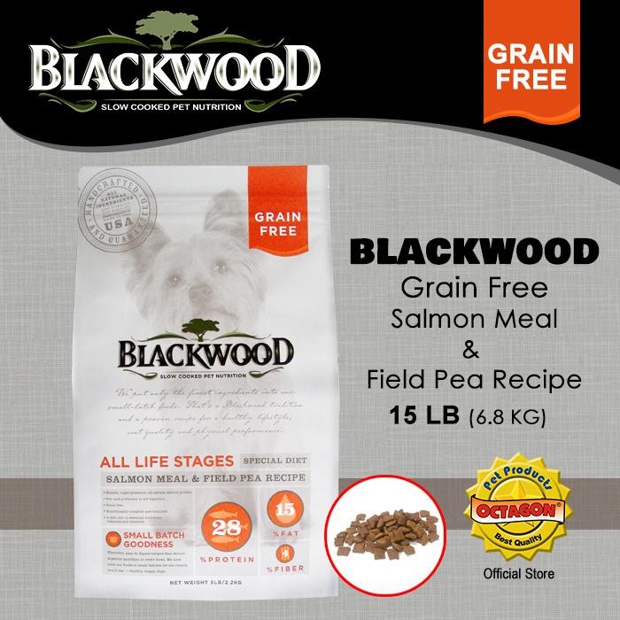 BLACKWOOD GRAIN FREE SALMON MEAL & FIELD PEA 15LBS