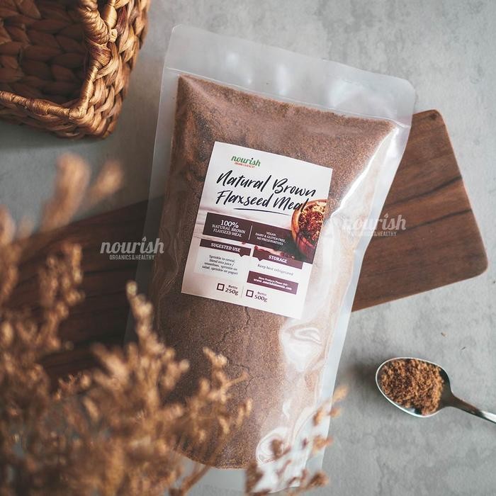 

Pilihan- Nourish Indonesia, Natural Brown Flaxseed Meal 500 Gr