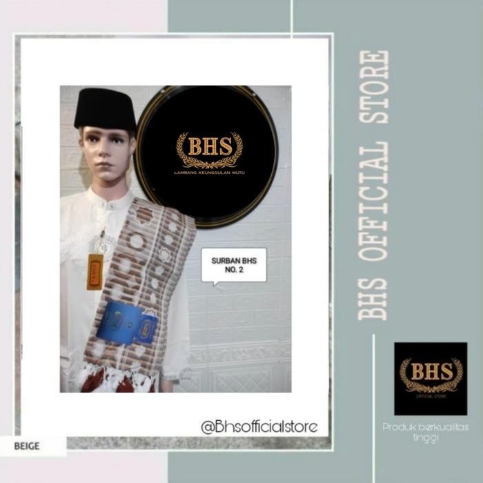 Surban Bhs Jaguar Subaiyah Classic Silver Gold Bhs Official Store