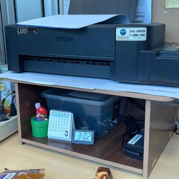 

RAK BUKU BOOKSHELF FILE DOKUMEN KERTAS ATAS MEJA PRINTER KANTOR STAND