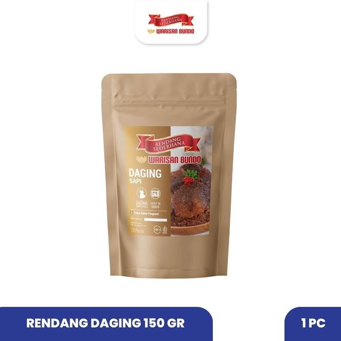 

Pilihan- Rendang Daging Sederhana 150 Gram
