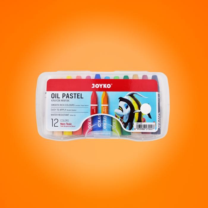 

Crayon Joyko Oil Pastel 12Pcs Best Seller