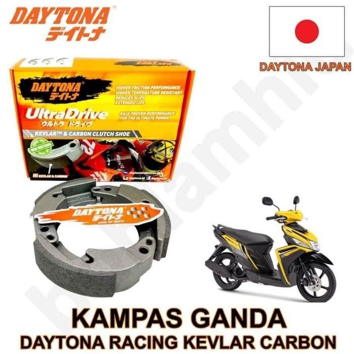 Kampas Ganda DAYTONA Mio M3, Mio 125 Kevlar Carbon Racing Clutch Shoe