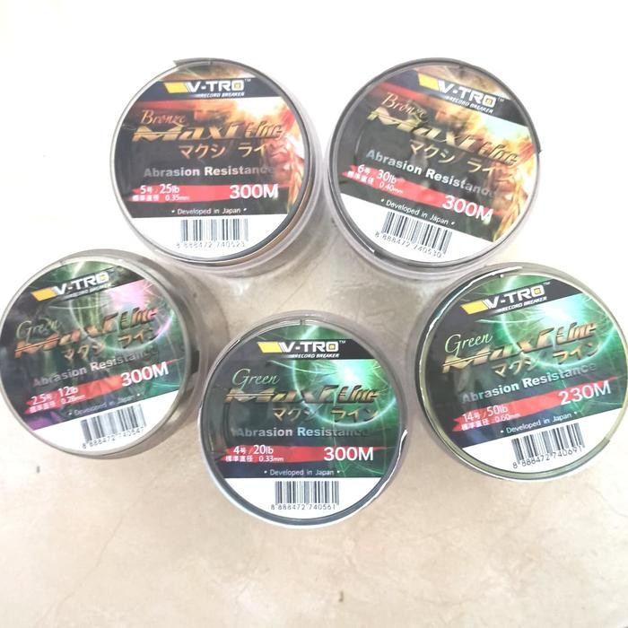 Terbaik Senar V-Tro Maxline Non Triline 100% Ori