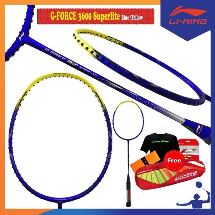 RAKET BADMINTON LINING G FORCE 3600 SUPERLITE ORIGINAL