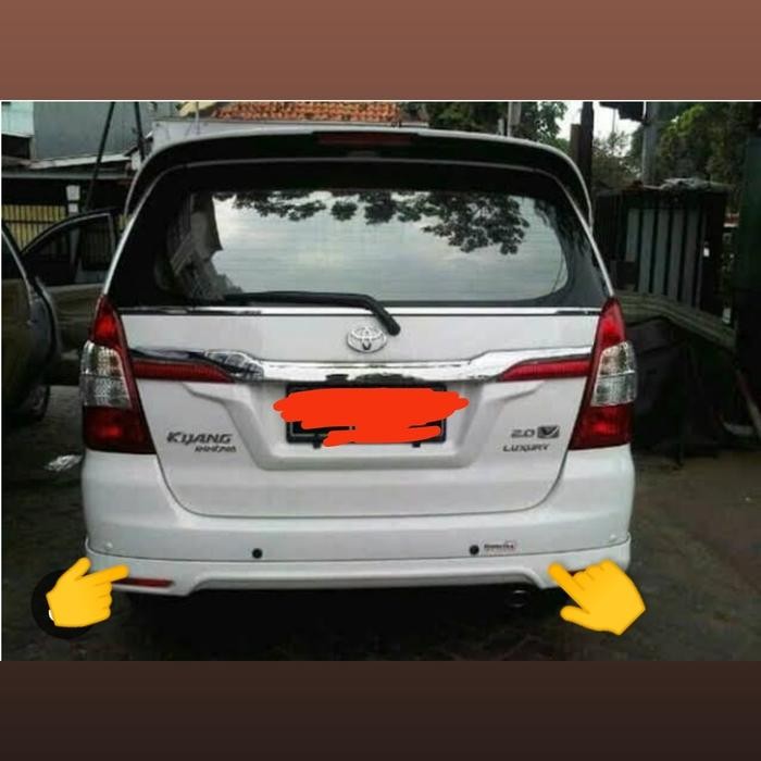 BODYKIT SPOILER BUMPER BELAKANG INNOVA LUXURY ORIGINAL