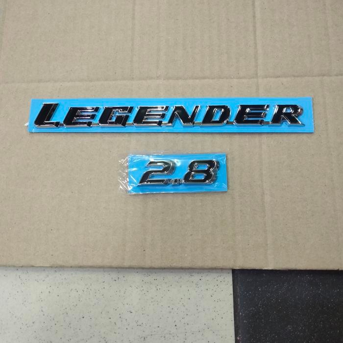 EMBLEM MOBIL TULISAN LEGENDER + 2.8 TERMURAH