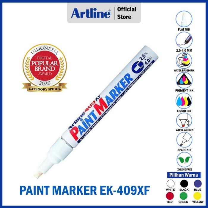 

New SPIDOL ARTLINE PERMANENT PAINT MARKER EK-409XF