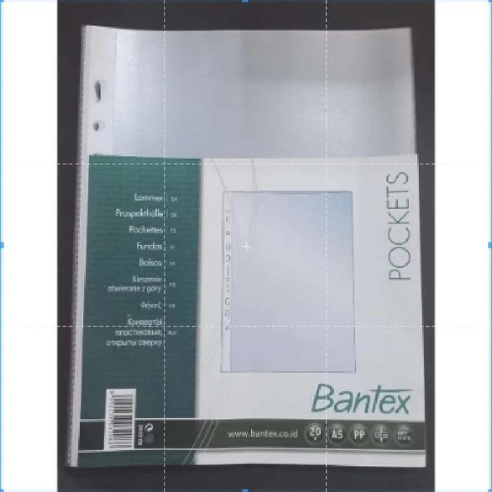 

(Isi 20) Pp Pocket Folio Bantex 8843 (1 Pak Isi 20)