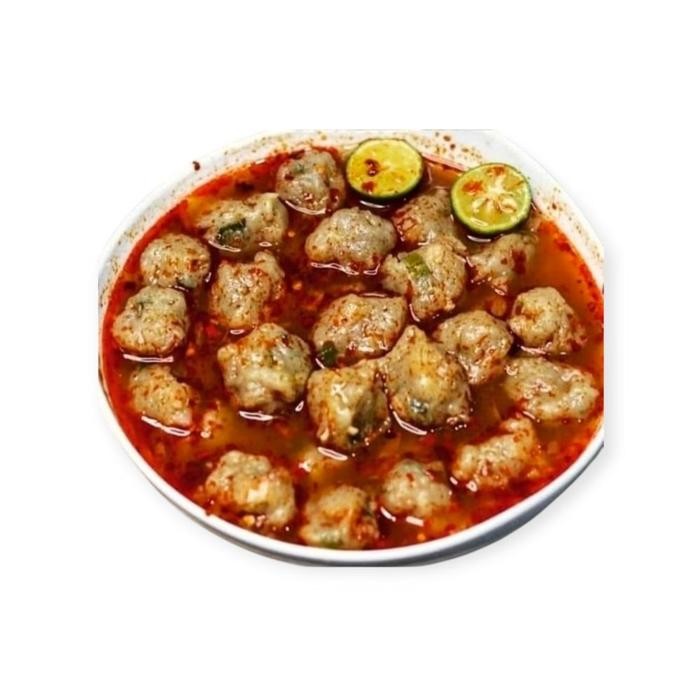 

New Baso aci tulang rangu 1bks isi 15 biji instan pedas