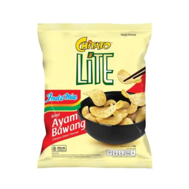 

S21409 CHITATO LITE INDOMIE AYAM BAWANG SNACK 68GR MAJU BERSAMA (20250914)