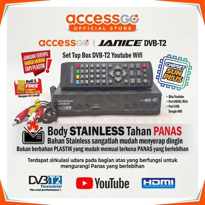 New Accessgo STB Janice Body FULL METAL BERGARANSI RESMI
