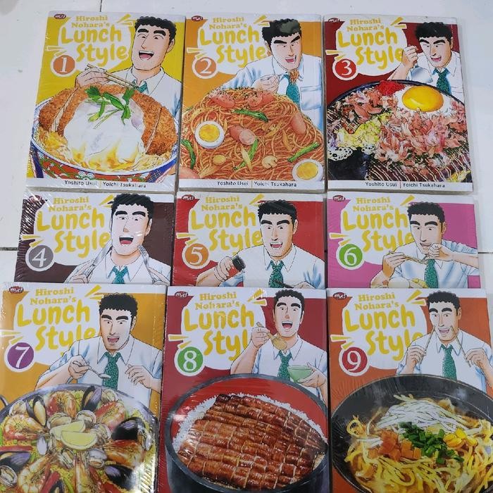 

PROMO! Komik Hiroshi Nohara : Lunch Style set vol 1-9 segel ori Bahasa Indonesia