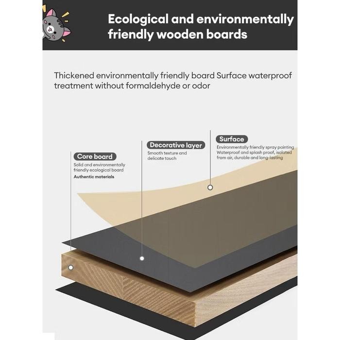 Kandang rumah kucing tahan gores / rumah kucing kayu / rumah kucing vila / kandang kucing / kandang