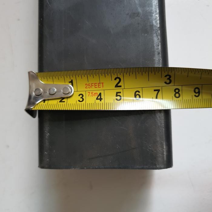 Besi Holo 75 x 75 mm Tebal 3mm Panjang 45 CM