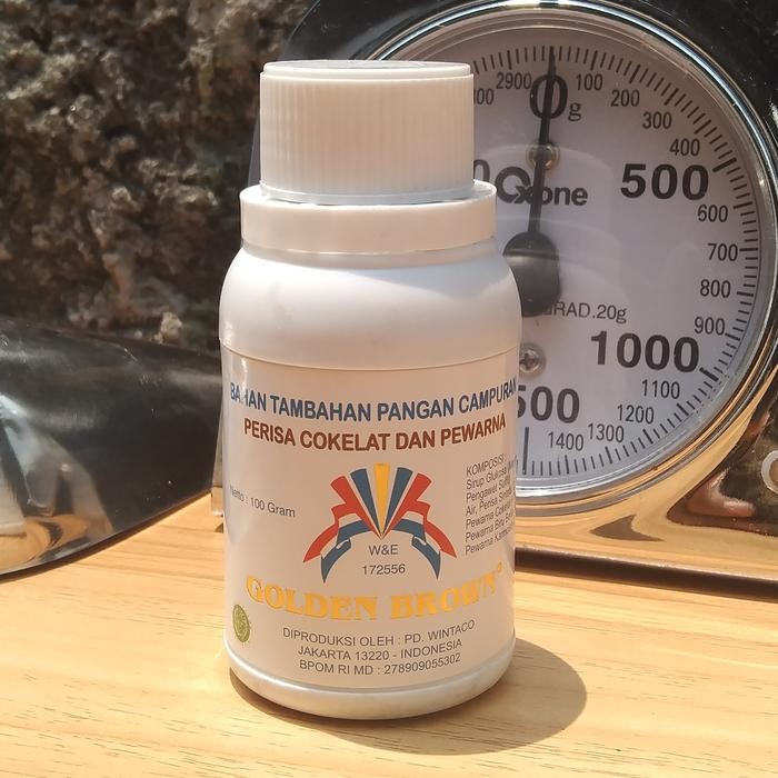 

Stok Baru Golden Brown Pewarna dan Perisa Cokelat Dan Pewarna 100g Bisa COD