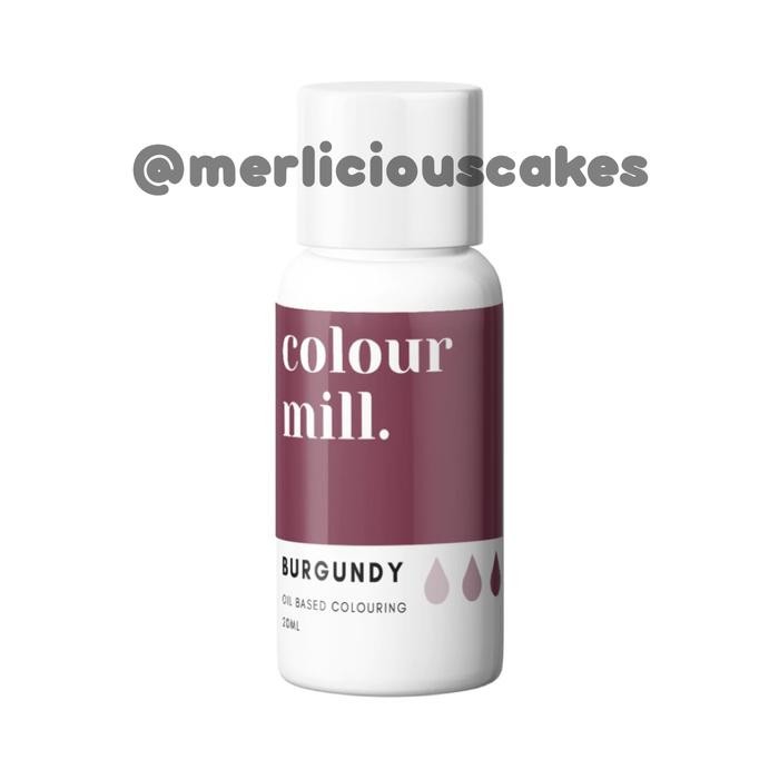 

Stok Baru Colour Mill Burgundy 20 ml Oil Based Colouring