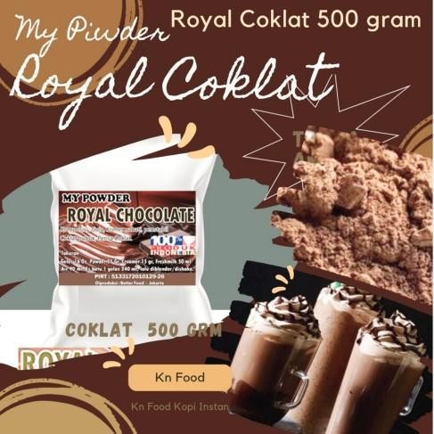

Stok Baru Bubuk Minuman Royal Chocolate 500gr Royal Coklat Powder - 500 gram
