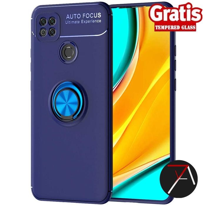 SALE Xiaomi Redmi 9C Redmi9C Invisible I Ring iRing Soft Case TPU Tempered