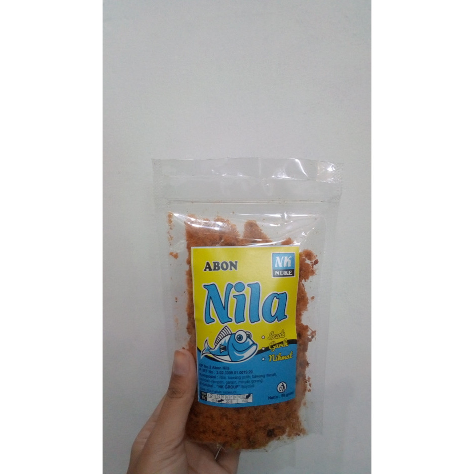 

Pilihan- Abon Ikan Nila Nk Lezat Gurih Nikmat