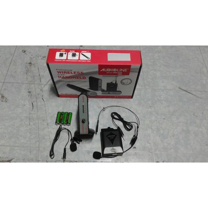 mic tanpa kabel audioline