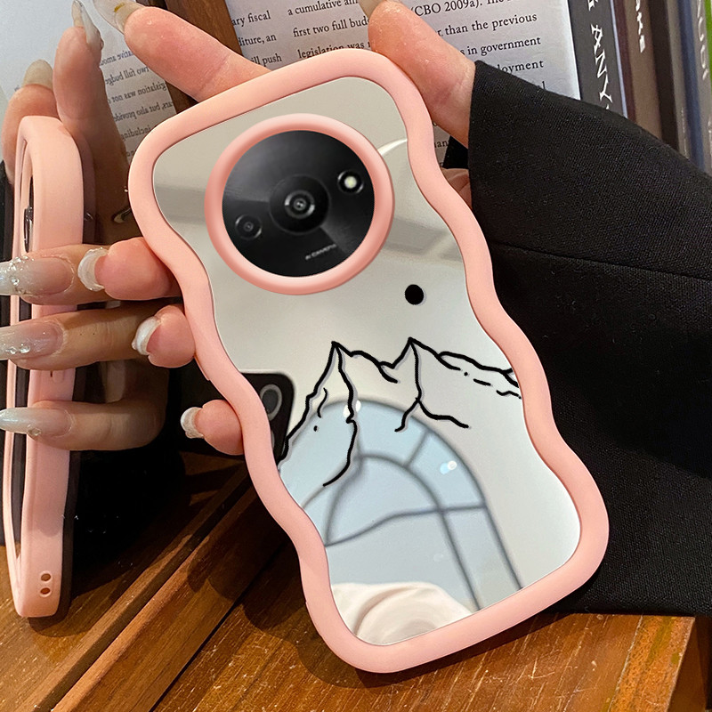Casing Untuk Xiaomi Redmi A3 A3X POCO C61 Case Casing melukis Tarzan Pola HP Cesing Macaron Kasing M