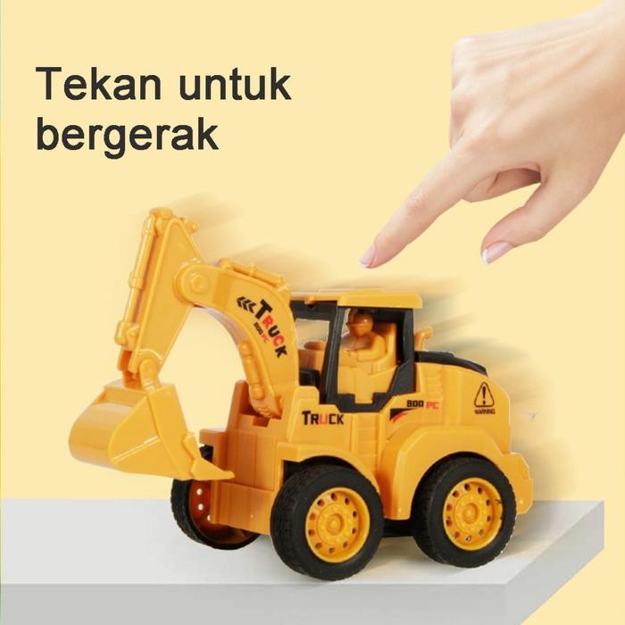 MINISO Inertia Engineering Vehicle (4 Assorted Models)