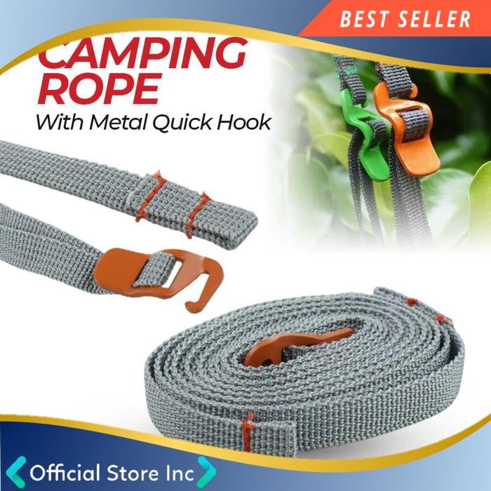 Strap Tali Pengikat Tas Barang Bawaan Travel Packing Cargo Buckle Besi