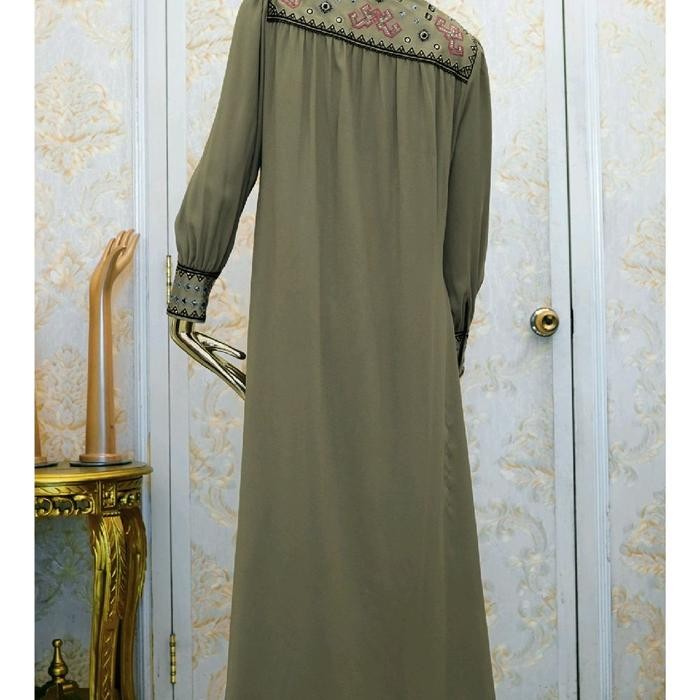 [NEW ARRIVAL] A4120 - Abaya Hikmat Fashion Original