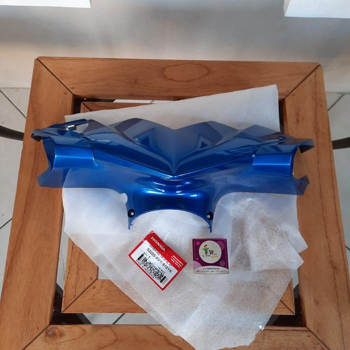 Batok Depan Beat Karbu Lama Biru Metalik Twotone 2012 Original Ahm