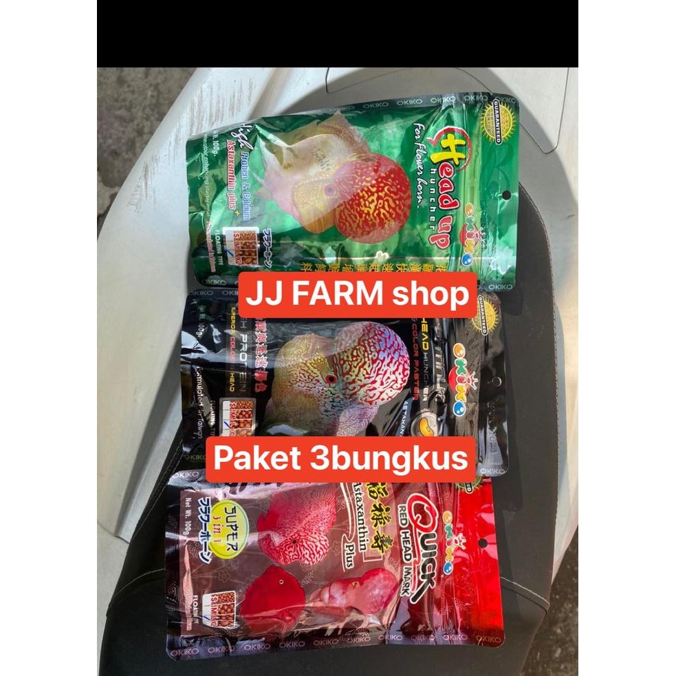 OKIKO PLATINUM OKIKO RED HEAD OKIKO HEAD UP PAKET 3BUNGKUS PROMO