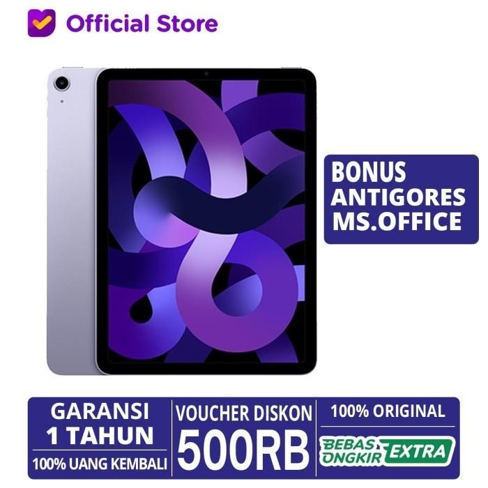 HVHP  Apple Ipad Air 5 2022 10.9 Inch M1 Chip 256Gb 64Gb Wifi Garansi Inter