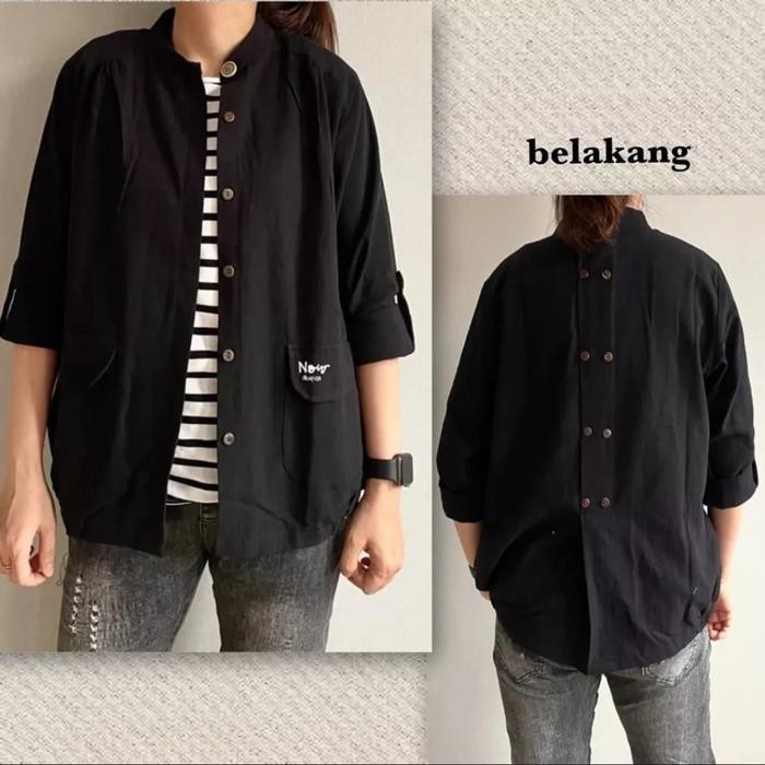 atasan wanita lengan panjang, kemeja import, kemeja model korea