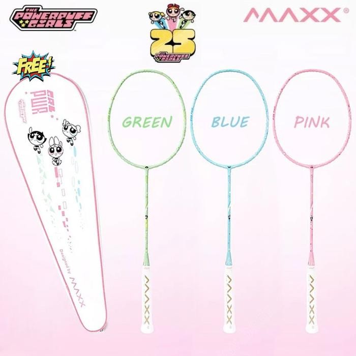 Raket Badminton MAXX PowerPuff Power Puff Girl Blue