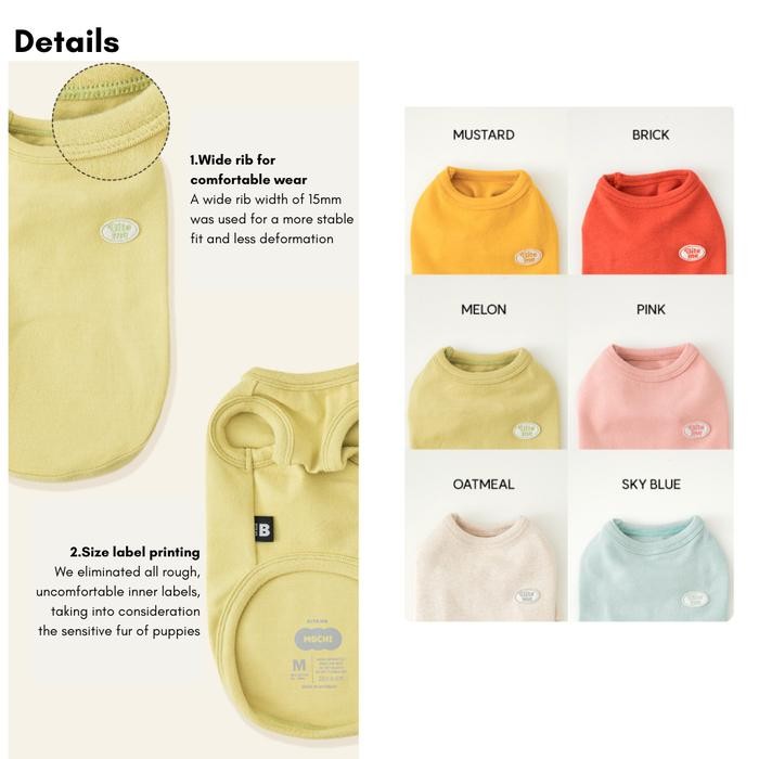 BITE ME - MOCHI SLEEVE BAJU ANJING KUCING LUCU