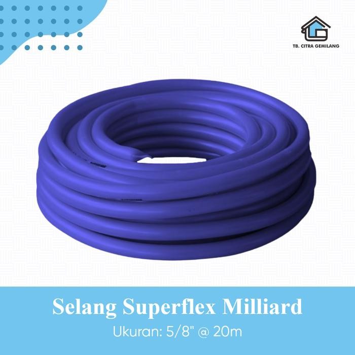 Selang Air 5/8 Superflex Milliard 20 meter terlaris