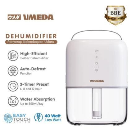 UMEDA UDH1500 Dehumidifier - Penyerap Kelembaban 20m²