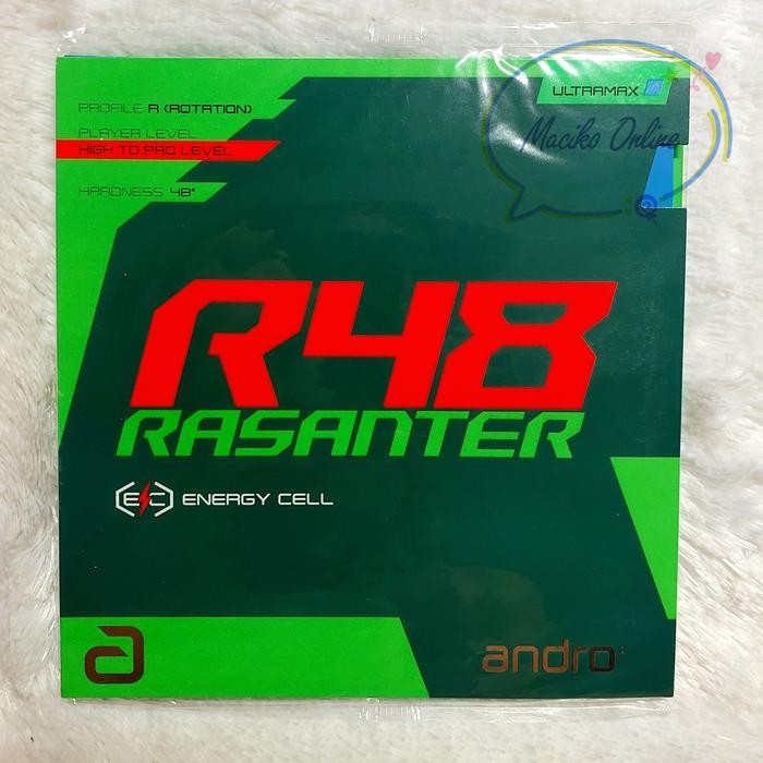 Andro Rasanter R48 ~ Karet Pingpong Andro Rasanter R48 MAX