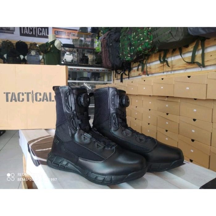 habibi Sepatu PDL Tactical Polos BOA xtrack TACTICAL