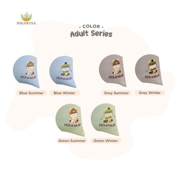 HIKARUSA Pillow / Bolster Adult - Guling / Bantal Dewasa