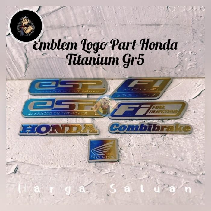 0nb7- Titanium Emblem Logo Esp Spido Honda Vietnam