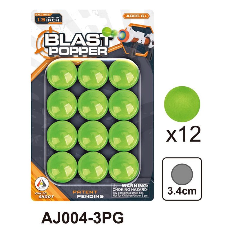 STOK TERBATAS  MAINAN TEMBAK - TEMBAKAN BOLA PELURU AJ004-3PG TERJANGKAU