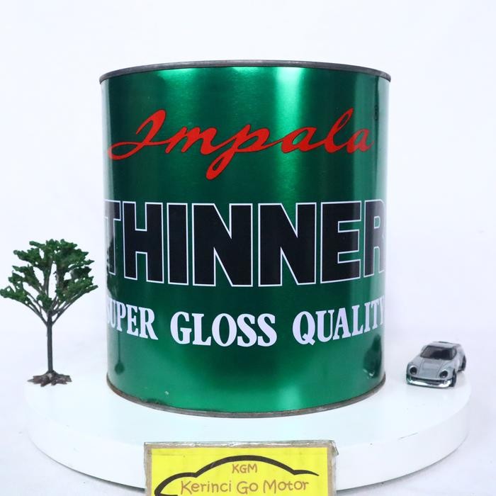 Jual Thinner Impala 1 Galon Hijau - Tinner Impala Hijau - Pengencer Cat