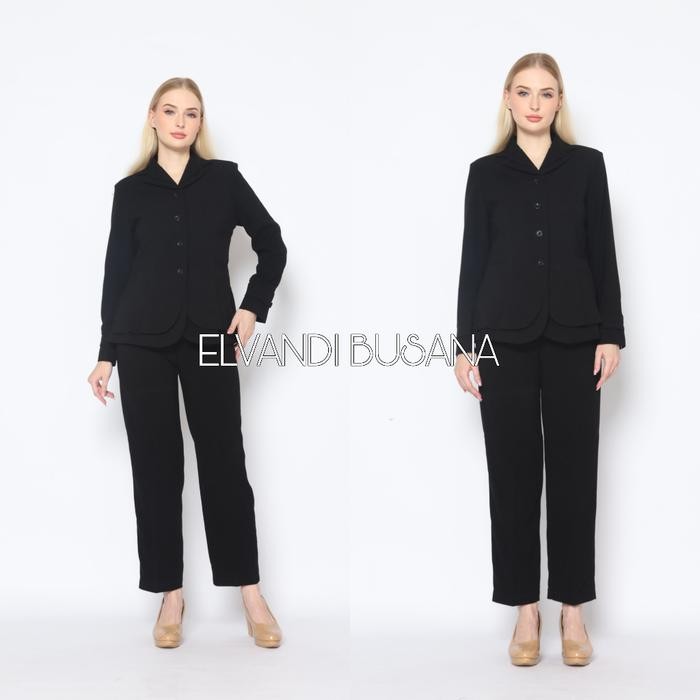 TERMURAH Setelan jas wanita / Seragam kerja blazer wanita / Seragam guru / Setelan baju guru wanita