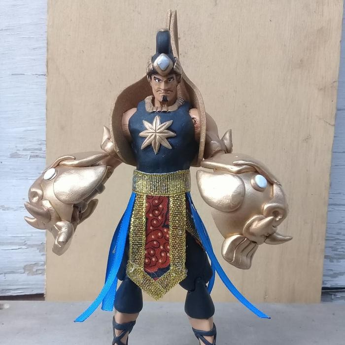 h4d2- Action Figure Custom Wayang Gatotkaca Versi Mobile Legends