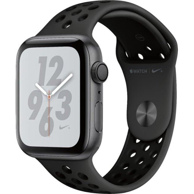 2prr- Apple Watch / Iwatch Nike Series 4 44Mm Black Grey Sport Band Mu7J2