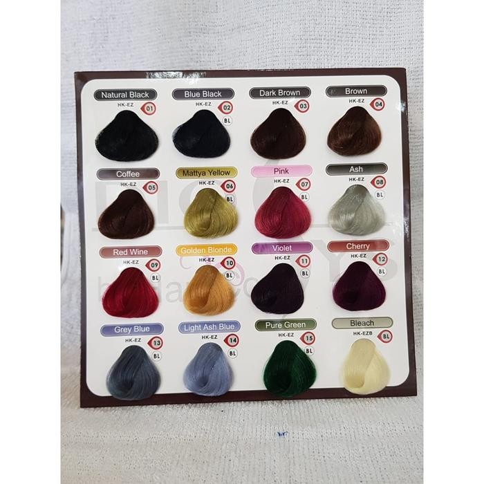 BelanjaDaily- Diosys Ee-Zy Hair Colorant 100Ml Brown, Pewarna Rambut Permanen Tahan Lama Dengan