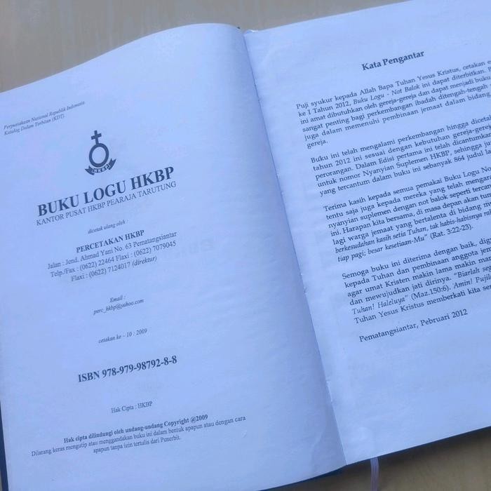 Buku Logu Hkbp (Pianis Hkbp) Terlaris